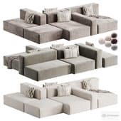 modular sofa transformer harn in minimalist style