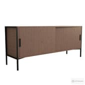 Burton Walnut Media Console