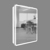 diva mirrored cabinet with backlight