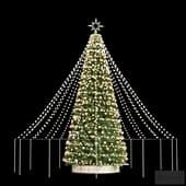 outdoor christmas tree