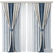 murtains 8 / curtains with tulle