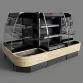 refrigerated display case 0273 indiana eco asv 070 mt o 130-dlm island
