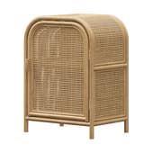 bohem rattan bedside table