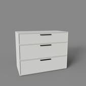 rimini chest of drawers grey