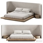 Minimalistic style bed 6