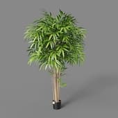 artificial plant natural bamboo 150 cm