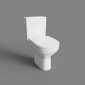 toilet bowl-compact city new clean on