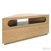 Corner TV stand made of oak veneer, Vonti