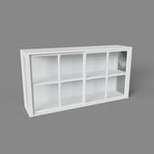 small double cabinet, art. 610, 1400x725nx310, white