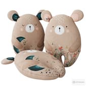 teddy bear toy pillow