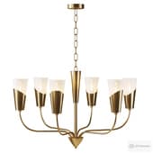 Pendant lamp Rhyton 60167/6 brass