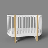 classic crib (white)