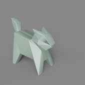 the origami koneko figure