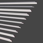 set of ceiling moldings (cornices) — classic profiles 170-179