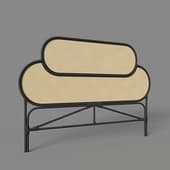 lalita black headboard