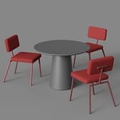 volan veneer+krab dining group from mano factory1 3