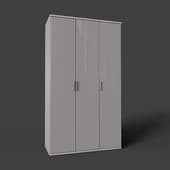 rimini white three-leaf cabinet, 237.1 cm (1)