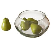 vase with pears