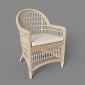 arena - seashell dining chair