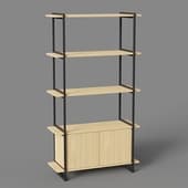 paul modular shelving from mano factory 21