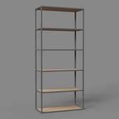 loft back style shelving