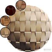 Wooden 3D Panel 05 MNOP | PBR | 4K | Seamless