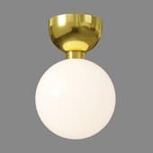 aballs a ii me gold ceiling lamp