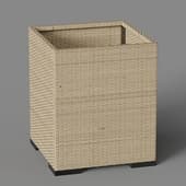 a large planter cube
