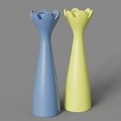 laminaria candle holder, 23 cm bergenson bjorn