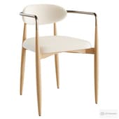 Arno Fabric Dining Armchair