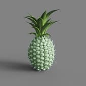 green pineapple accessory