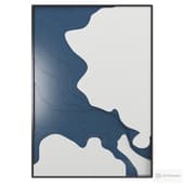 Homary Modern Rectangle Wall Decor Abstract