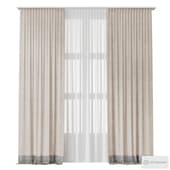 Curtain 009 / Fringed curtains