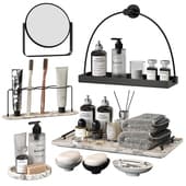 Bathroom decor - Bathroom decor set P07