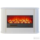 homary freestanding electric fireplace