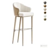BAR CHAIR ELLIS By Mezzocollection