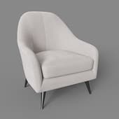 sandy armchair, cream
