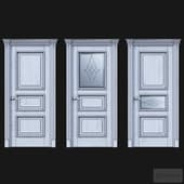 beloravud art3 white door (silver patina)