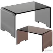 Acrylic Transparent Coffee Table by Modern Style
