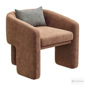 Marla Velvet Accent Chair
