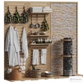 sauna set 02/ bath and sauna set
