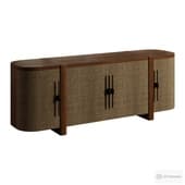 Zyra Smoked Oak Wooden
