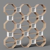 dialma brown rack db006653
