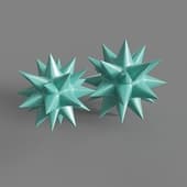 sea urchin statuette