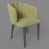 tiffany chair, velour paddington