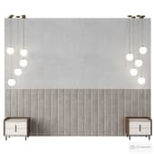 headboard / decorative panel for bedroom 13