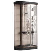 glass cabinet\display case with dishes