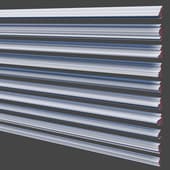 set of decorative wall moldings 90-99