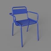 the arc m chair is blue