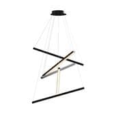 led pendant lamp line cascad 5x750mm